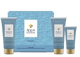 Fragrances, Perfumes, Cosmetics Aqua Di Sorrento Posillipo - Set (sh/gel/200ml + shaving/gel/200ml + ash/balm/100ml)