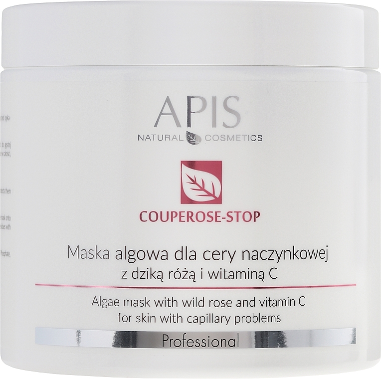 Rosehip Extract Face Mask - APIS Professional Algae Mask — photo N1