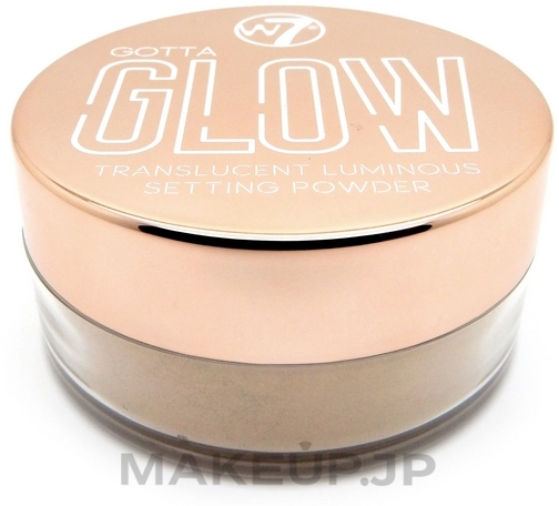 Illuminating Setting Powder - W7 Gotta Glow Translucent Luminous Setting Powder — photo 15 g