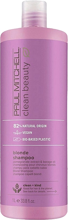 Shampoo - Paul Mitchell Clean Beauty Blonde Shampoo — photo N2