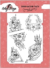 Fragrances, Perfumes, Cosmetics Flash-Tattoo "Summer Inflorescences" - Arley Sign