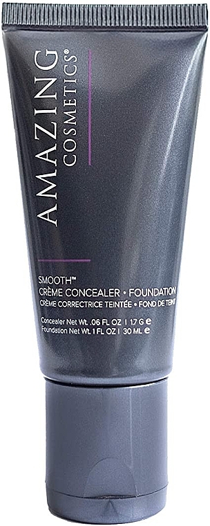 Concealer & Foundation - Amazing Cosmetics Smooth Creme Concealer Foundation Duo — photo N1