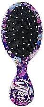 Hair Brush - Wet Brush Mini Detangler Happy Hair Mermaids & Unicorn — photo N2