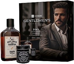 Fragrances, Perfumes, Cosmetics Set - Hiskin Men Gentlemen's Choice (gel/shmp/330ml + h/pomade/100ml)