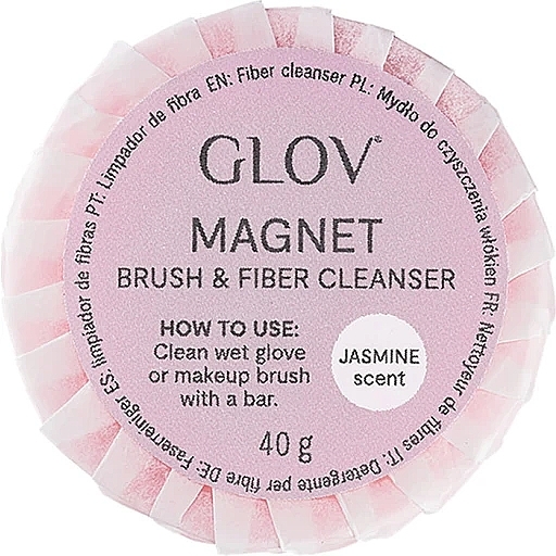 Brush & Fiber Cleanser 'Jasmine' - Glov Magnet Brush & Fiber Cleanser Jasmine — photo N1