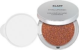 Fragrances, Perfumes, Cosmetics Cushion Foundation - Klapp Hyaluronic Color & Care Cushion