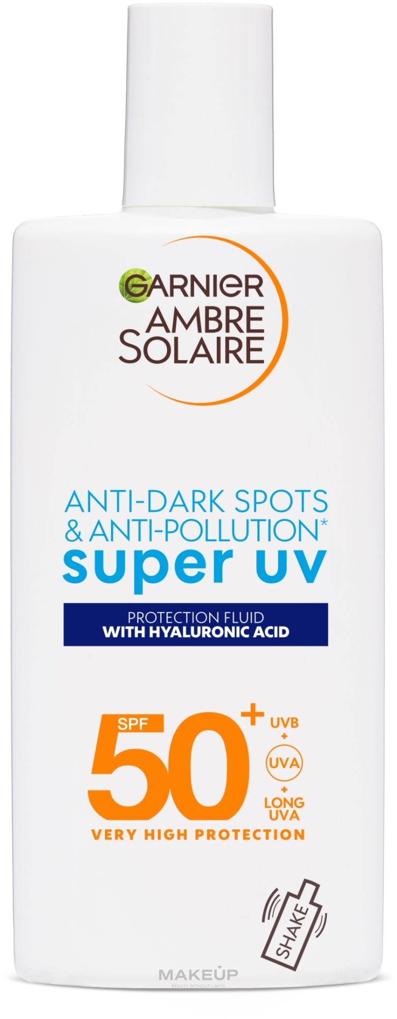 Face Fluid - Garnier Ambre Solaire Sensitive Advanced Face UV Face Fluid SPF50+ — photo 40 ml