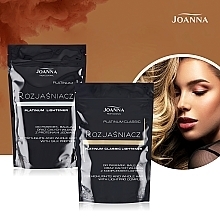 Hair Lightener Platinum - Joanna Professional Lightener (sachet) — photo N6