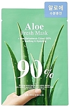 Fragrances, Perfumes, Cosmetics Aloe Vera Sheet Face Mask - Bring Green Aloe 90% Fresh Mask Sheet