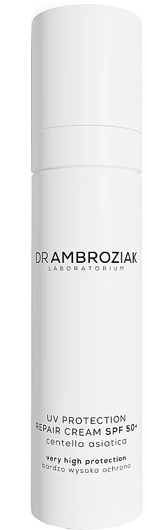 Repairing Face Sunscreen - Dr Ambroziak Laboratorium Repair Cream SPF 50+ — photo N1