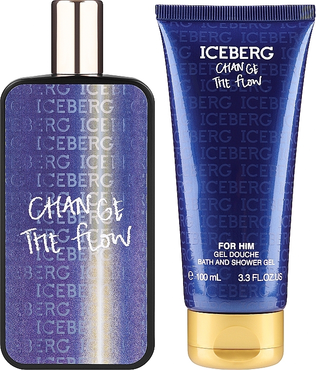 Iceberg Change The Flow - Set (edt/100ml + sh/gel/100ml) — photo N2