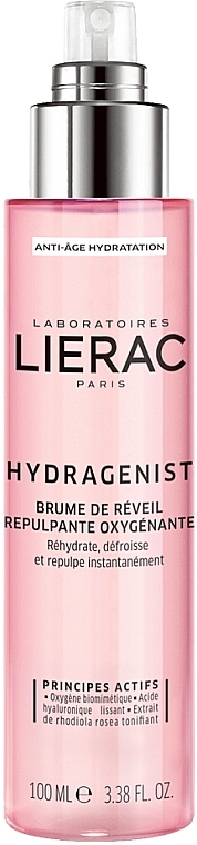 Morning Moisturizing Face Mist - Lierac Hydragenist Morning Moisturizing Mist Oxygenating Replumping — photo N1