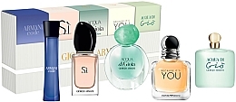 Fragrances, Perfumes, Cosmetics Giorgio Armani Women Miniature Set - Set (edp/2x7ml + edp/2x5ml + edt/3ml)