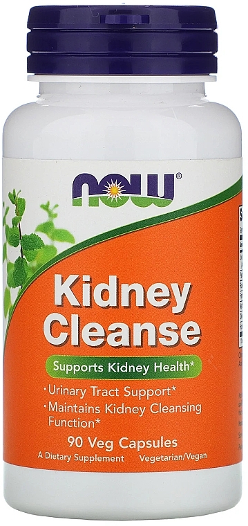 Kidney Cleanse Dietary Supplement - Now Foods Kidney Cleanse Veg Capsules — photo N1