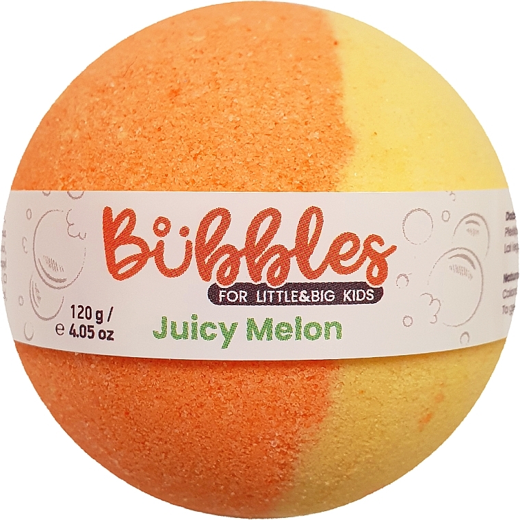 Juicy Melon Bath Bomb - Bubbles Juicy Melon — photo N2