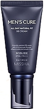 Fragrances, Perfumes, Cosmetics Men BB Cream SPF 50+/PA++++ - Missha Men'S Cure Fit SPF50+/PA++++