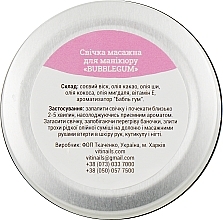 Bubblegum Massage Candle - ViTinails — photo N3