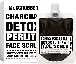 Fragrances, Perfumes, Cosmetics Charcoal & Perlite Detox Scrub - Mr.Scrubber Black Scrub