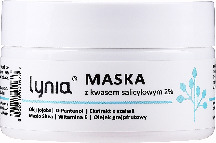 Salicylic Acid 2% Face Mask - Lynia — photo N1