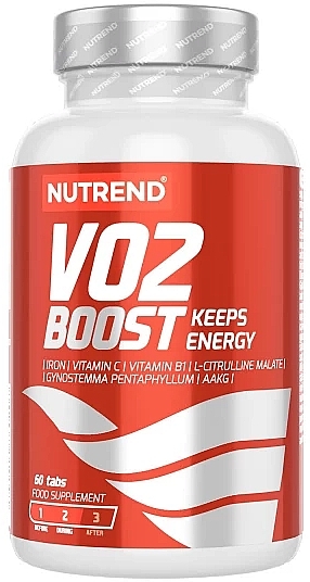 Energy Boost Food Supplement - Nutrend V02 Boost — photo N1