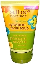 Fragrances, Perfumes, Cosmetics Enzyme Face Scrub 'Pineapple' - Alba Botanica Natural Hawaiian Facial Scrub Pore Purifying Pineapple Enzyme