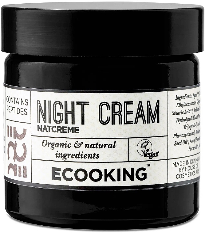 Night Face Cream - Ecooking Night Cream — photo N1