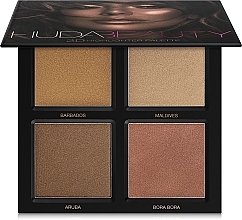 Fragrances, Perfumes, Cosmetics Highlighter Palette - Huda Beauty 3D Highlighter Palette