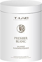 Fragrances, Perfumes, Cosmetics Hair Bleaching Powder - T-LAB Professional Premier Blanc Balayage Bleaching Powder