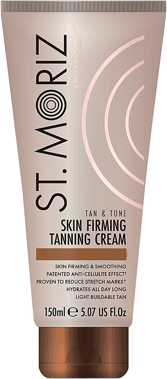 Self-tanning Cream - St. Moriz Advanced Gradual Tan & Tone Skin Firming Self Tanning Cream Medium — photo N3