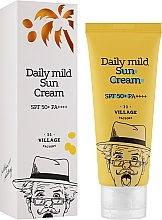 Sunscreen - Village 11 Factory Daily Mild Sun Cream SPF 50+ PA++++ — photo N5