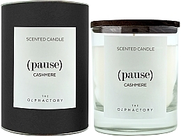 Fragrances, Perfumes, Cosmetics Cashmere Scented Candle - Ambientair The Olphactory Pause Cashmere Black Design