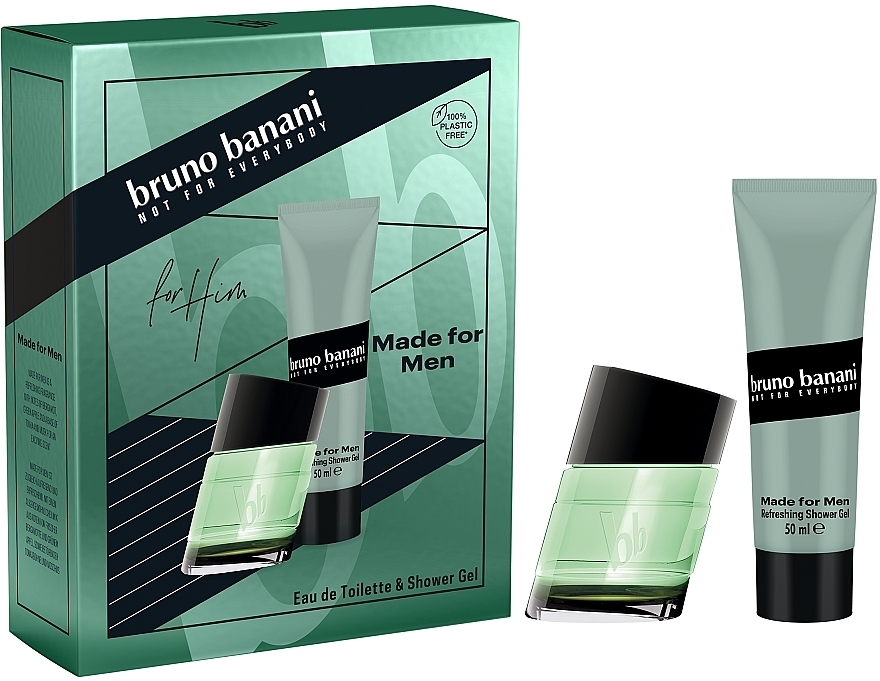 Bruno Bananii Made For Men - Set (edt/30ml + sh/gel/50ml) — photo N1