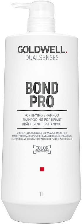 Strengthening Shampoo for Thin & Brittle Hair - Goldwell DualSenses Bond Pro Fortifying Shampoo — photo N3