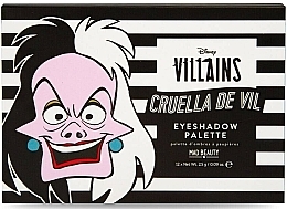 Cruella Eyeshadow Palette - Mad Beauty Disney Cruella Eye Shadow Palette — photo N1