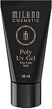 Nail Polygel - Milano Cosmetic Neon Poly Uv Gel — photo N4