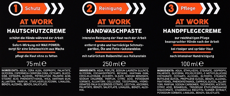 Hand Care Set - SC 2000 At Work (paste/250ml + h/cr/75ml + h/cr/100ml) — photo N3
