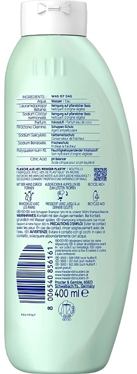 Anti-Dandruff Shampoo - Head & Shoulders Bare Pure Clean Shampoo — photo N2