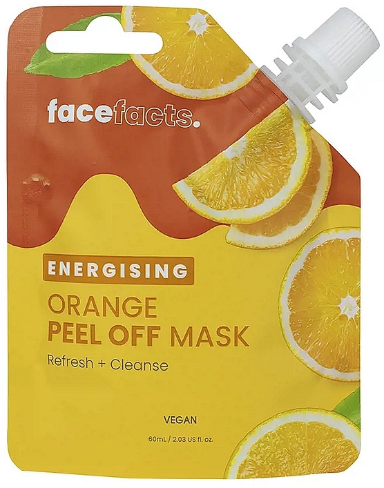 Energizing Orange Peel-Off Face Mask - Face Facts Energising Orange Citrus Peel-Off Face Mask — photo N1