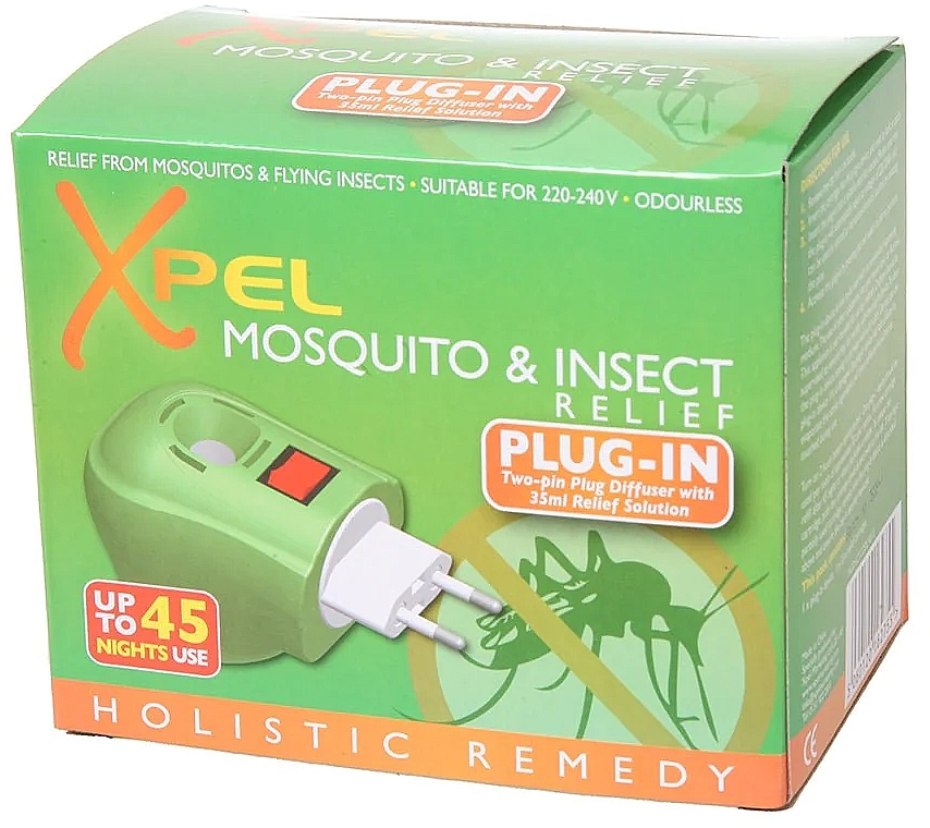 Electric Fumigator with Liquid against Mosquitoes & Insects - Xpel Mosquito & Insect — photo N1