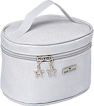 Fragrances, Perfumes, Cosmetics Women Makeup Bag "Glitter", 97928, white - Top Choice