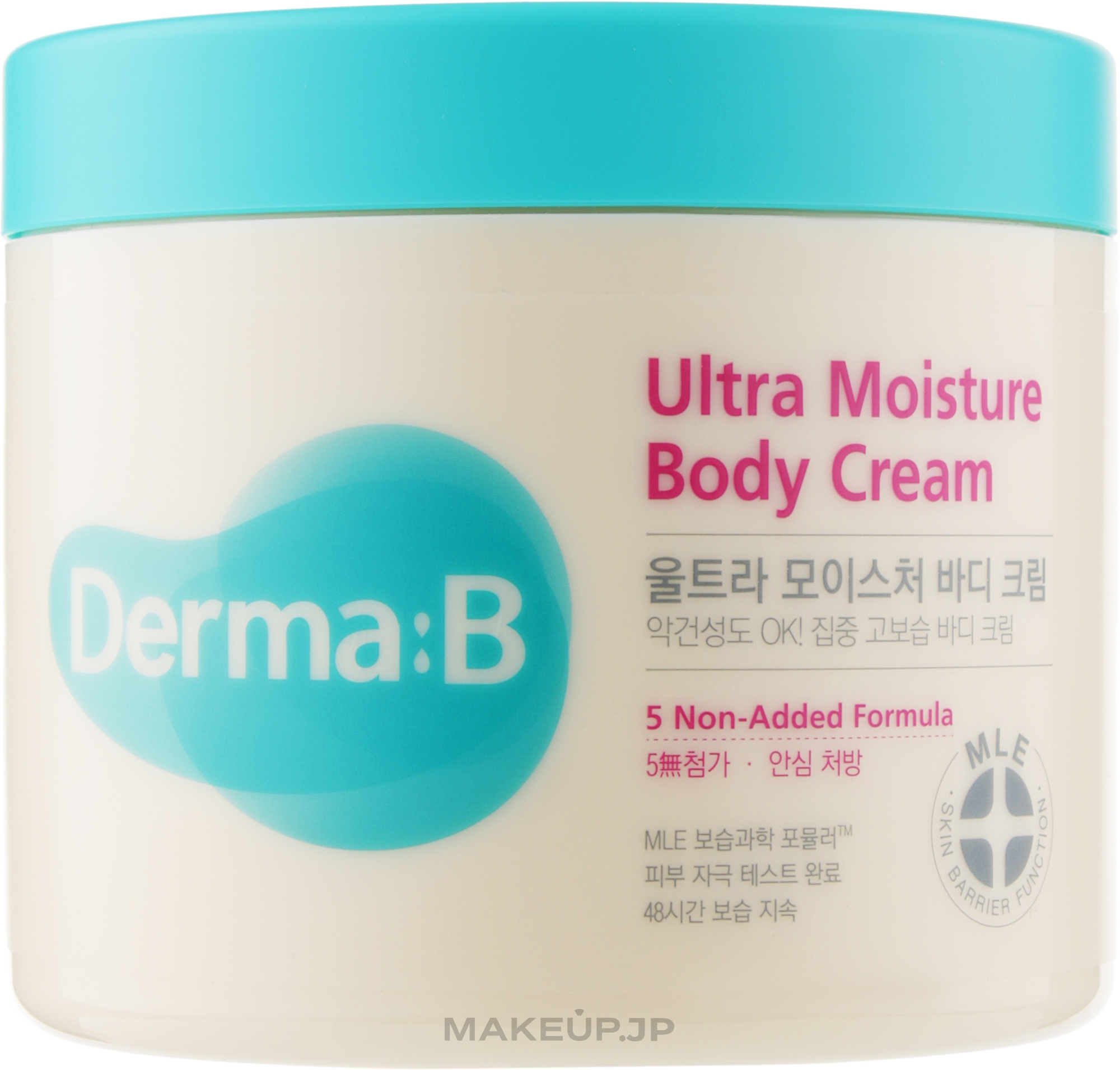 Intensive Hydration Body Cream - Derma-B Ultra Moisture Body Cream — photo 430 ml