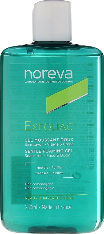 Gentle Purifying Cleanser - Noreva Exfoliac Gentle Foaming Gel — photo N1