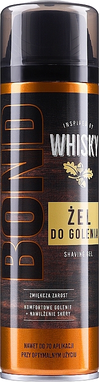 Shaving Gel - Bond by Whisky Shaving Gel — photo N2