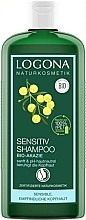 Shampoo for Dry & Sensitive Scalp - Logona Hair Care Sensitive Shampoo Organic Acacia — photo N3