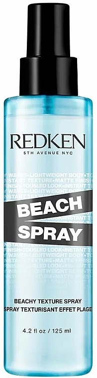 Light Texturizing Beach Effect Hair Spray - Redken Beach Spray — photo N1