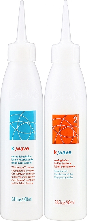 Two-component Perm for Sensitive Hair - Lakme K.Wave Waving System for Sensitive Hair 2 — photo N2