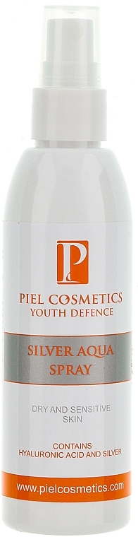 Moisturizing Cream for Dry & Sensitive Skin - Piel Cosmetics Silver Aqua Spray — photo N1