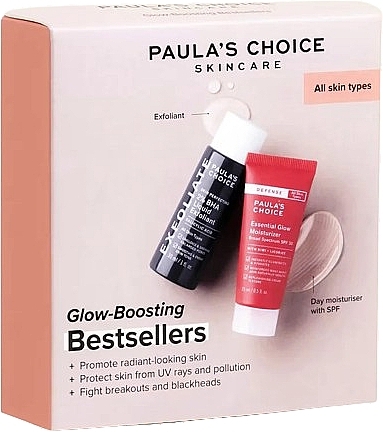 Face Care Kit - Paula's Choice Boosting Bestellers Kit (f/tonic/30ml + f/cr/15ml) — photo N1