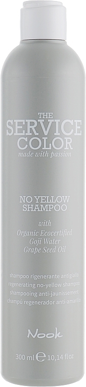 Anti-Yellowness Shampoo - Nook The Service Color No Yellow Shampoo — photo N1