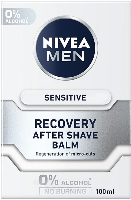 Set - NIVEA MEN Sensitive Premium (sh/gel/250ml + deo/50ml + ash/balm/100ml + foam/200ml) — photo N6